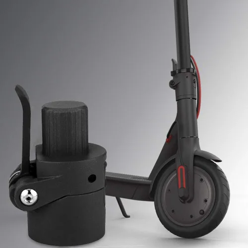 Miniatura 3 de Conector de mango plegable, base de poste plegable, reemplazo de base de poste de scooter eléctrico, para scooter eléctrico Xiaomi M365 (negro)