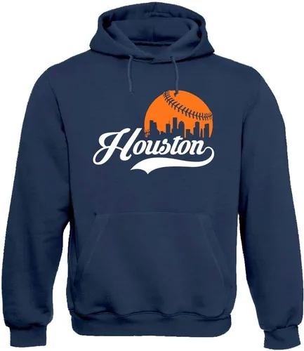 Miniatura 9 de Xtreme Apparrel Cityscape Skyline - Sudadera con capucha para hombre para fanáticos del béisbol