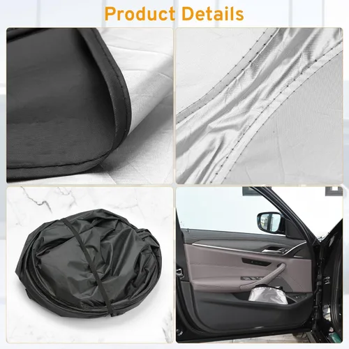 Miniatura 7 de XHRING Parasol para parabrisas para Honda Civic 2022 2023 2024 2025 2026 Accord 2018-2025 Sedan Hatchback Si Sedan LX EX EXL Sport Hybrid Touring