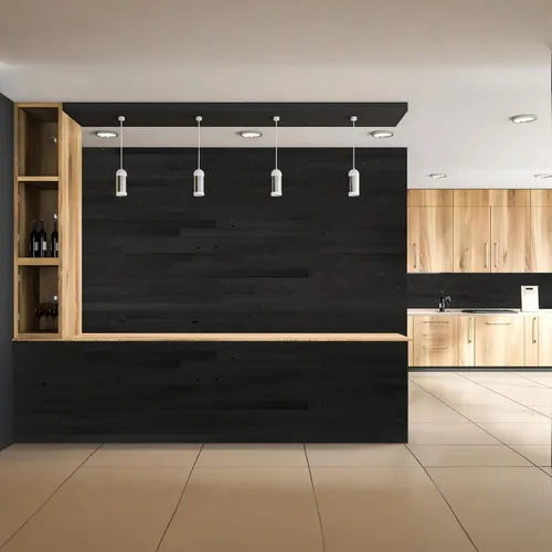 Miniatura 12 de Timberchic Paneles de Pared de Madera Recuperada – Tablones de Despegar y Pegar para Paredes de Acento – Paquete de Muestra de Decoración Rústica