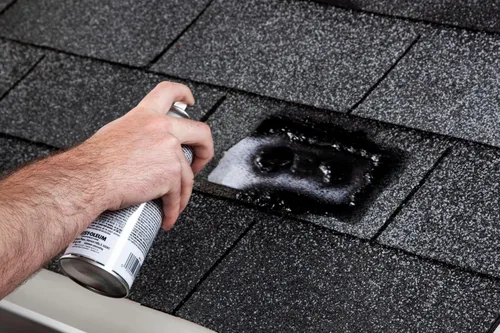 Miniatura 6 de Rust-Oleum Parche de techo triple grueso y espray sellador, 13 onzas, negro