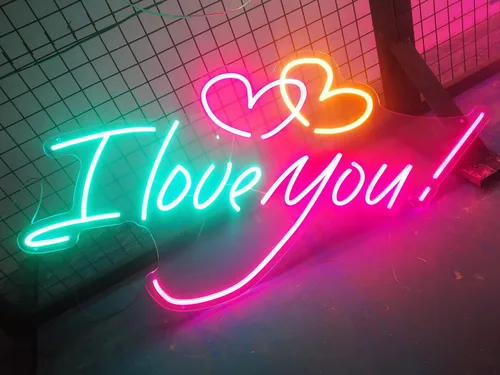 Miniatura 3 de Letreros de neón personalizados con nombre LED, letras iluminadas para habitación, garaje, negocios (19 pulgadas, 1 línea)