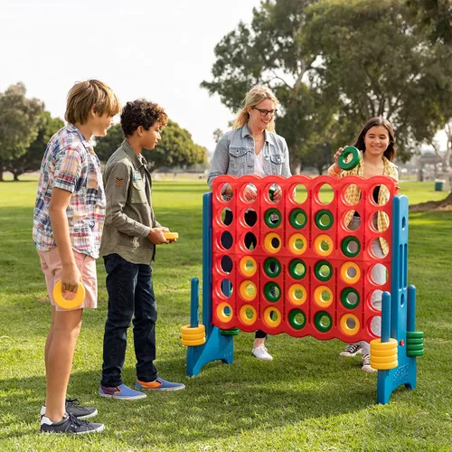 Miniatura 10 de ECR4Kids Jumbo 4-To-Score, Juego Gigante, Surtido