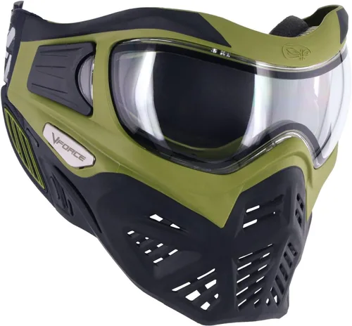 Miniatura 2 de VForce Grill 2.0 - Máscara de paintball con doble lente térmica, cocodrilo
