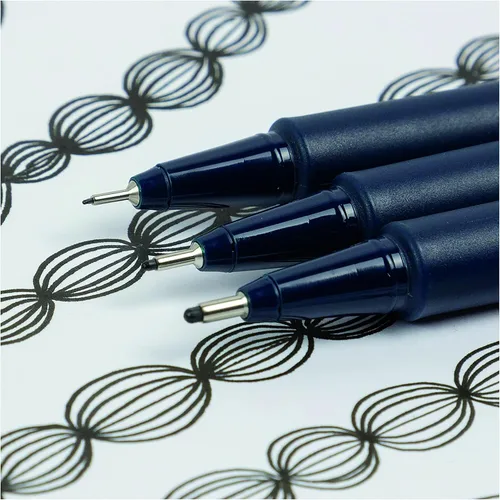 Miniatura 4 de Schneider Pictus Fineliner, cartera, 3 tamaños, tinta negra (197593)