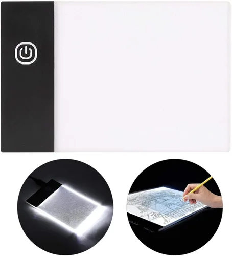 Miniatura 3 de Almohadillas de luz para libro abatible, función de protección ocular, kit de libro abatible para caligrafía de papel de caligrafía y pintura