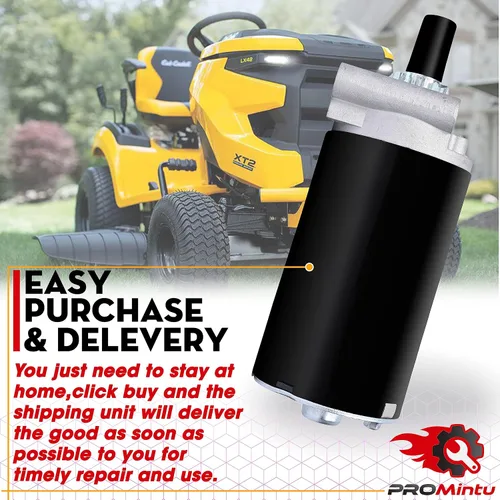 Miniatura 6 de Motor de arranque reemplaza Cub Cadet XT2 XT1 XT1-46 XT1-LT50 SLTX1050 SLTX1054 LTX1046 GT1554 i1046 i1050 1550 LT1045 LT1046 LT1050 Tractor
