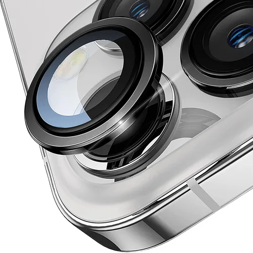 Miniatura 3 de TENOC Protector de lente de cámara para iPhone 11 Pro y iPhone 11 Pro Max y iPhone 12 Pro, cubierta de pantalla de cámara de vidrio templado 9H