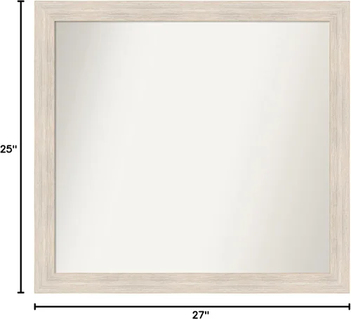 Miniatura 807 de Amanti Art Espejo personalizado, espejo estrecho de baño de oro blanco, espejo de pared o espejo de tocador de baño sobre el fregadero