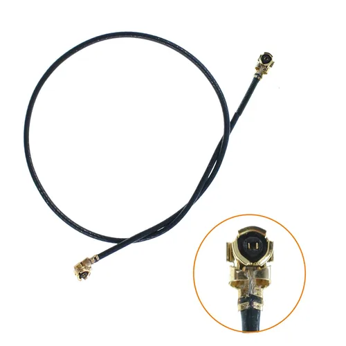 Miniatura 2 de 10 piezas IPX hembra a IPX U.FL hembra RF113 0.044 in IPX1 cable cable coleta - 3.9 in/3.9 pulgadas, ideal para transmisión de señal RF confiable