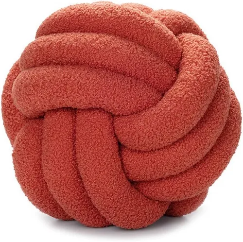 Miniatura 6 de Cyprinus Carpio Almohada de forro polar de peluche, tejida a mano, almohada de respaldo para sofá, sala de estar, estudio, cojín redondo para mesita