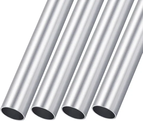METALLIXITY Tubo de aluminio 6063 (1.102 in de diámetro exterior x 0.984 in de diámetro interior x 7.874 in de largo), 4 piezas, tubo redondo de
