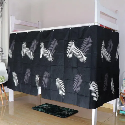 JIAHG - Cortinas para cama individual para alumnos, para cama individual, tienda de campaña, cortinas, mosquiteras, tela opaca, protección contra