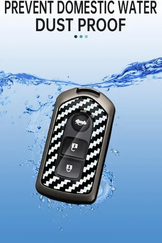 Miniatura 8 de ontto Soporte para llave de automóvil compatible con Toyota Camry Corolla Vios Reiz Highlander Crown Prado Yaris Key Fob Smart Remote Car Key Cover