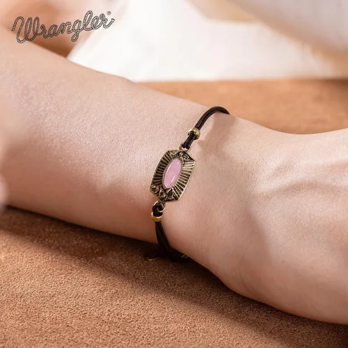 Miniatura 3 de Montana West Wangler - Pulsera de cadena de piedra natural occidental para mujer, joyería delicada