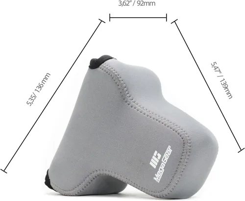 Miniatura 2 de MegaGear MG579 - Funda de neopreno ultraligera para cámara compatible con Fujifilm X-T30 MII, X-T30, X-T20
