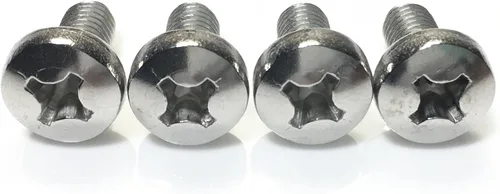 4 tornillos de cabeza fillister para matrícula trasera BMW