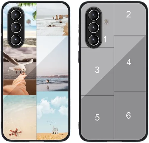 Miniatura 473 de Funda de teléfono personalizada para Samsung Galaxy S22+ / S22 Plus 5G, funda de TPU suave de vidrio templado antiarañazos personalizada con foto