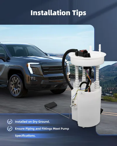 Miniatura 7 de ECCPP Repuesto de bomba de combustible E7055M compatible con Jeep para Grand Cherokee 1993 1994 L6 4.0L V8 5.2L
