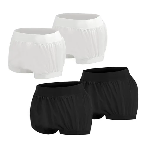Miniatura 8 de AQX Pantalones de plástico para adultos, ropa interior impermeable reutilizable para incontinencia, a prueba de fugas, fundas de pañales de tela