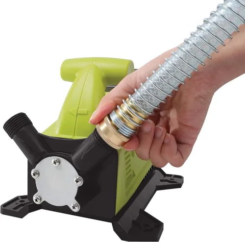 Miniatura 5 de Sun Joe 24V-XFP5-CT Bomba de transferencia inalámbrica IONMAX de 24 voltios de 5.0 GPM, elevación de succión de 13 pies, altura de cabeza de 52 Sólo