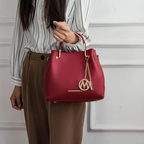 Miniatura 2 de MKF Collection Mia K - Bolso de mano para mujer, de piel vegana, con asa superior, bolso de mano
