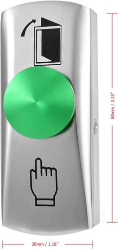 Miniatura 8 de Sistema de intercomunicación de timbre de video inteligente con bloqueo magnético de 600 libras, monitor Wi-Fi con pantalla táctil de 7 pulgadas