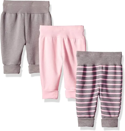 Hanes Pantalones deportivos unisex para bebé pantalones deportivos de forro polar definitivos para niños y niñas paquete de 3