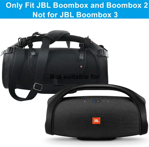 Miniatura 4 de Correa de transporte de viaje para JBL Boombox/Boombox 2 - Altavoz portátil impermeable, correa para el hombro con dos cubiertas laterales, bolsa
