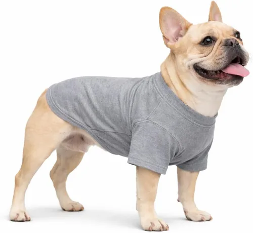 Miniatura 18 de Lovelonglong 2019 - Ropa para mascotas, Disfraces para Perro, Ropa Camisetas en blanco para Perros Grande Medianos Pequeños 100% Algodón 18