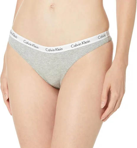 Miniatura 2 de Calvin Klein - Carousel Tanga de algodón con logo para mujer