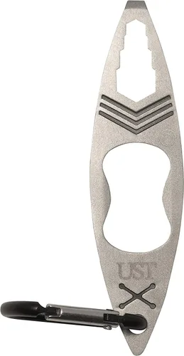Miniatura 2 de ust Tool-a-Long Mosquetón Clip Multiherramienta con una colección temática de herramientas compactas de acero inoxidable