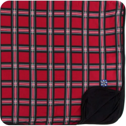 Miniatura 4 de KicKee Pants Manta estampada para niños pequeños, casas de Amazon, talla única