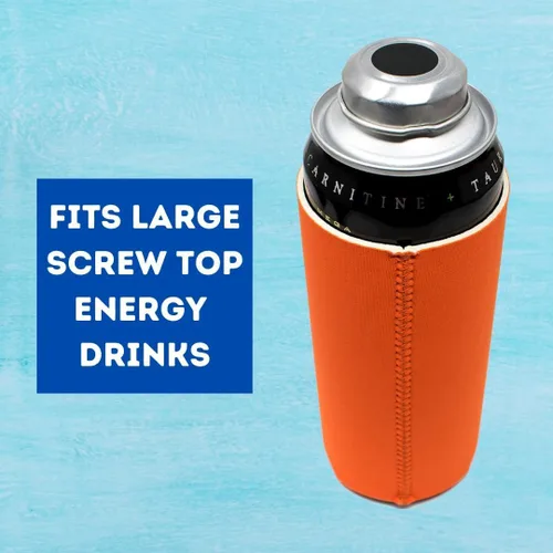 Miniatura 3 de TahoeBay Tallboy - Enfriadores de latas (paquete de 6) mangas de cerveza de neopreno de 24 onzas y 25 onzas de alto para latas grandes, aislantes