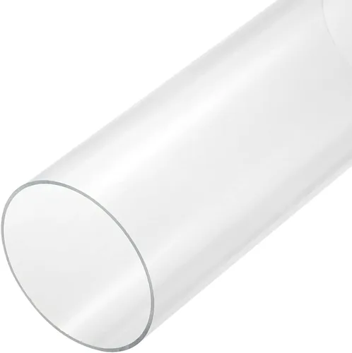 Miniatura 11 de MECCANIXITY Tubo de acrílico transparente rígido redondo 214mm(8.4") DI 220mm(8.7") DE 14" para lámparas y linternas, sistema de refrigeración por