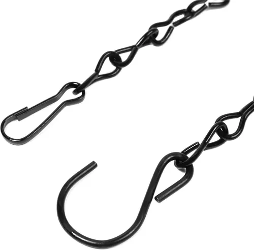 Miniatura 4 de Paquete de 12 cadenas colgantes de 12 pulgadas para comederos de pájaros, macetas, baños de pájaros, vallas publicitarias, linternas, pizarras