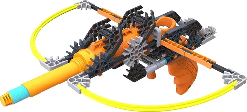 Miniatura 4 de K'NEX K-Force Battle Bow Build and Blast Set, azul, para 8-15 años