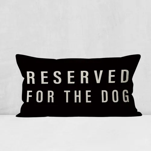Miniatura 8 de Reservado para la funda de almohada del perro, regalos para amantes de los perros, decoración del perro, divertida funda de almohada para perro
