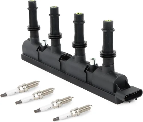 Miniatura 15 de Paquete de 5 bobinas de encendido UF575 y bujías de iridio compatibles con Audi A3 2004-2013, A4 2005-2016 y Volkswagen Jetta 2005-2015, Tiguan
