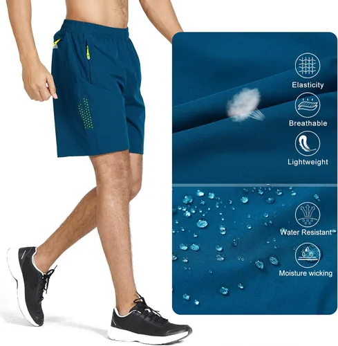 Miniatura 195 de NORTHYARD - Pantalones cortos deportivos para correr para hombres, ligeros, de secado rápido, 7, 5 o 9 pulgadas, para senderismo, deportes, gimnasio