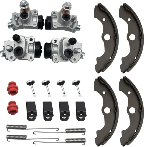 Kit de zapatas y cilindros de rueda de freno delantero para Honda Foreman 450 TRX450 ES/S 1998-2004 (izquierda y derecha) TRX450FE/TRX450FM, OEM#
