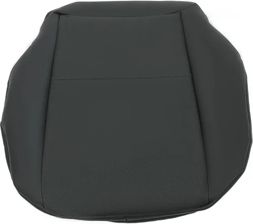 Miniatura 9 de HECASA Funda de asiento izquierdo compatible con Mercedes Benz C250 C300 C350 2008-2014 parte inferior de cuero para lado del conductor, color negro