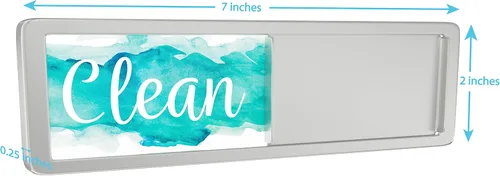 Miniatura 6 de Imán deslizante para lavavajillas Aqua & Gray - Imán deslizante para lavavajillas, fuerte y sucio limpio, para lavavajillas, accesorios de cocina