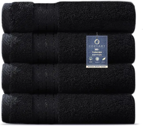 Miniatura 44 de COZYART - Juego de 3 toallas de baño de algodón, color naranja quemado, grandes y gruesas, 19.17 oz/yd², incluye 1 toalla de baño, 1 toalla de mano