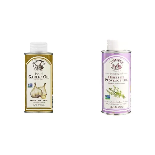 Miniatura 14 de La Tourangelle Aceite de semilla de uva de 25.4 onzas líquidas, totalmente natural, artesanal, ideal para cocinar y aceite de aguacate de 8.45 onzas