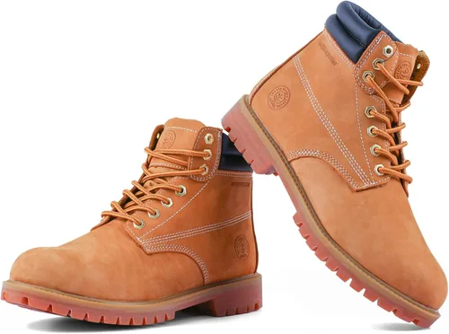 Miniatura 2 de Jacata Mens Work Boots For Men Non Slip Rubber Water Resistant Boats De Trabajo Para Hombre Utility Construction Boots