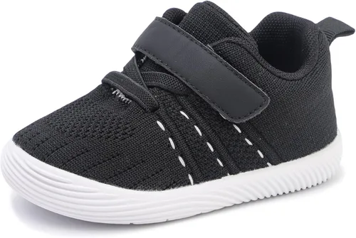 iSusuJo Zapatos de bebé para niño y niña, zapatos para caminar sin cordones para bebés, zapatos para primeros pasos, 6, 9, 12, 15, 18, 24 meses