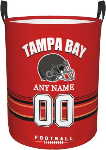 Miniatura 26 de Cesta de lavandería Philadelphia, cesta de lavandería personalizada estilo fútbol, cesta de almacenamiento plegable personalizada con nombre