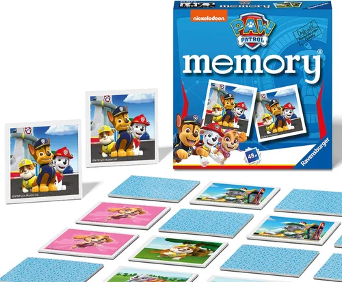 Ravensburger Paw Patrol Toys - Mini juego de memoria - Juego de pares de fotos a juego para niños a partir de 3 años