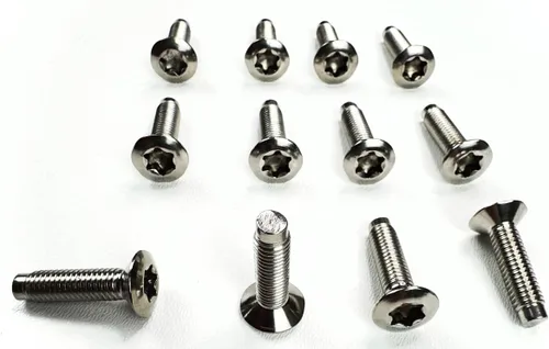 Miniatura 2 de Bisagra de puerta de acero inoxidable Bisagra de capó Bisagra de puerta trasera Pernos Torx para Jeep Wrangler JK 2007-2018 - 12 PC